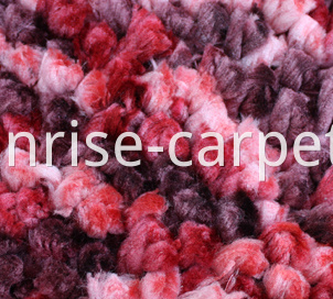 Space Dyed Thick Yarn Carpet